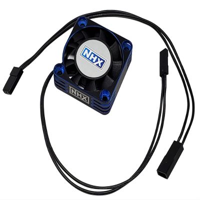 NHX RC HV 40mm Aluminum Case High Speed 16000 RPM Motor / ESC Fan Blue
