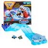 Monster Jam, Mini Megalodon Race and Chomp Playset with 2 Mini Trucks, 1:87 Scale, Kids Toys for Boys and Girls Ages 4-6+ view 1