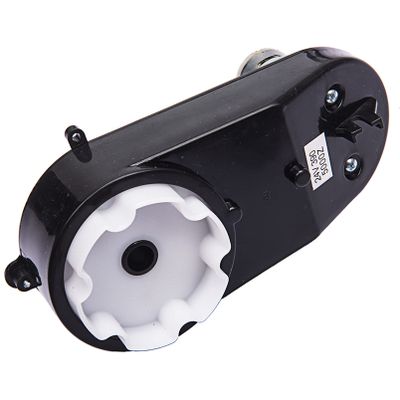 24V 390 Children Electric Car Steering Gearbox with 24 Volt Steering Motor, Children Ride On Car Replacement Parts