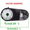 24V 390 Children Electric Car Steering Gearbox with 24 Volt Steering Motor, Children Ride On Car Replacement Parts view 2