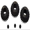 NHX RC M0.6 5mm Bore Hardened Steel Pinion Gears: 20T, 21T, 22T view 1