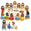 Last Supper 11 Felt Figures Bible Felt/Flannel Board Story Set Kids Easter Jesus Passover Lesson Guide Coloring Pages view 1