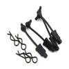 ARR390165 AR390165 AARRMA 1/10 Body Clip Retainer (Black) (4) ARA390165 view 1