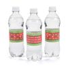 Personalized Ugly Sweater Water Bottle Vinyl Labels - Party Supplies - 50 Pieces view 1