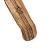 Wooden Fingerboard Carlsbad Cruiser Deck, Zebrawood - 34mm x 100mm - Handmade, Pro Shape & Size - Five Plies Wood Veneer - Includes Prolific Foam Tape - Teak Tuning view 2