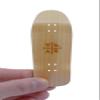 Wooden Fingerboard Carlsbad Cruiser Deck, The Classic - 34mm x 100mm - Handmade, Pro Shape & Size - Five Plies Wood Veneer - Includes Prolific Foam Tape - Teak Tuning view 4