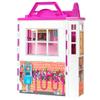Barbie Cook n Grill Restaurant Playset with 30+ Pieces & 6 Play Areas Including Kitchen, Pizza Oven, Grill & Dining Booth, Gift for 3 to 7 Year Olds view 4