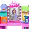 Barbie Extra Doll & Vanity Playset with Exclusive Doll, Pet Puppy, 45+ Pieces Including Clothes & Accessories, Toy Gift for Kids 3Y+, GYJ70 view 3
