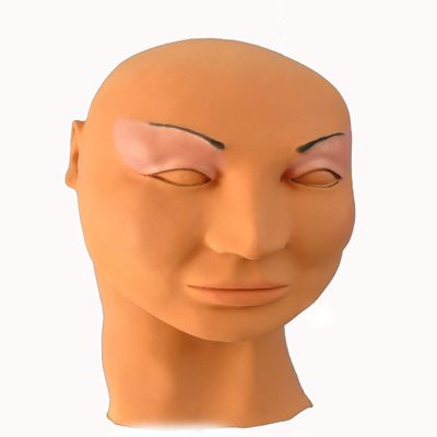 Anna SPN Realistic Natural Makeup Female Foam Latex Mask, Four different makeups.
