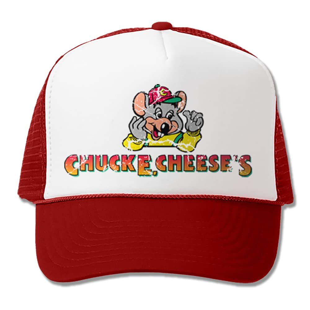 90s Retro Trucker - chuck e cheese hat, vintage restaurant, old school hats, 1990s classic cap, pizza party, arcade gamer, gift for nerd