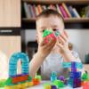 Play Brainy 101 Pieces Magnetic Cubes for Kids - 3D Building Blocks Set with Transparent Blocks in Varying Shapes and Colors - STEM-Approved Learning Toys for Kids Ages 3 and Up - Storage Box Included view 3