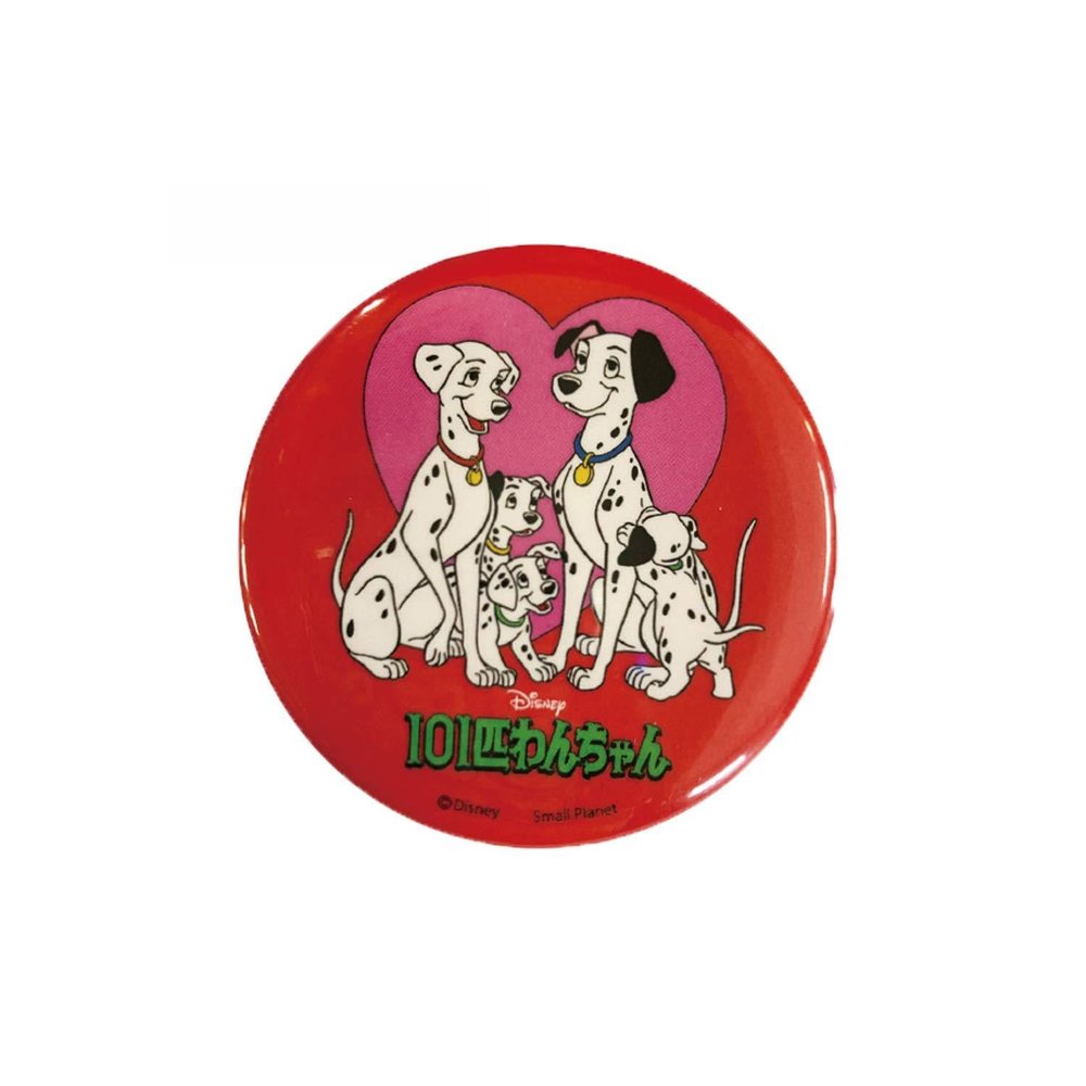 Disney Nostalgica Can Badge 101 Dalmatians Family APDS4368N Red
