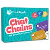 ThinkPsych Chat Chains - The Game That Connects Us | Social Skills Games | Therapy Games for Teens and Kids | Ages 8-99 | Therapy Conversation Cards | 15 Mins Playtime view 1