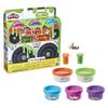 Play-Doh Nickelodeon Slime Rockin' Mix-ins Kit for Kids 4 Years and Up with 5 Colors and 3 Mix-in Bead Varieties, Non-Toxic view 3