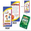 Creanoso Kinds of Sports Learning Cards (4-Deck)  Great Bulk Buy Value Savers Teaching Assistant Tool - Stocking Stuffers Gifts for Boys Girls Home Activities view 3