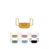 Design Letters Handle for baby and kids Personal Drinking Glass in tritan | BPA-free, BPS-free and EA-free, Makes it easy for the child to drink of the glass, dishwasher safe, light, 20 g view 1