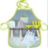 Gardening Tool Playset by Small Foot  7 Piece Kids Set Includes Apron, Gloves, Shovel, Rake, Trowel & Spade  Sturdy Metal Heads & Wooden Handles - Develops Motor Skills, Creative Play Ages 3+ years view 1
