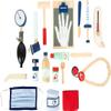 small foot Doctor's Case with Many Wooden Accessories such as Blood Pressure Monitor and Syringe from 3 Years 11916 view 2
