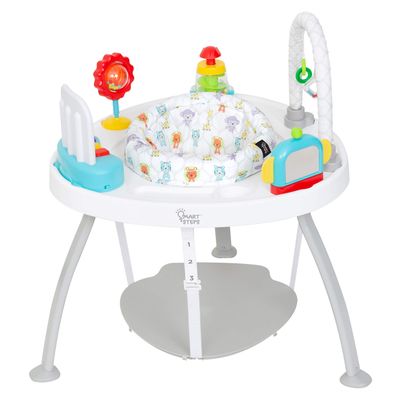 Smart Steps 3-in-1 Bounce N' Play Activity Center Plus with STEM Learning Toys, Tike Hike