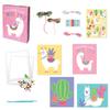 BOX CANDIY Totally Deco Llama Love String and Pom Pom Art Kit to Make and Share view 3