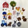 Story Time Felts 24 Piece Farm Animal Felt Set Flannel Boards view 2