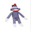 Plushland Adorable Sock Monkey, The Original Traditional Hand Knitted Stuffed Animal Toy Gift-for Kids, Babies, Teens, Girls and Boys Baby Doll Present Puppet 20 Inches (New Blue) view 1