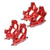 GTBRacing CNC Aluminum Front Rear Center Differential Mount Diff Gearbox Brace for 1:5 RC Car 1/5 LOSI DBXL/DBXL-E V1.0 MTXL Upgrade Part (Red) view 1