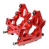 GTBRacing CNC Aluminum Front Rear Center Differential Mount Diff Gearbox Brace for 1:5 RC Car 1/5 LOSI DBXL/DBXL-E V1.0 MTXL Upgrade Part (Red) view 3