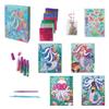BOX CANDIY Totally Mermaids Glitter and Foil Art Kit in Keepsake Box to Make, Display and Share view 3