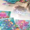 BOX CANDIY Totally Mermaids Glitter and Foil Art Kit in Keepsake Box to Make, Display and Share view 4