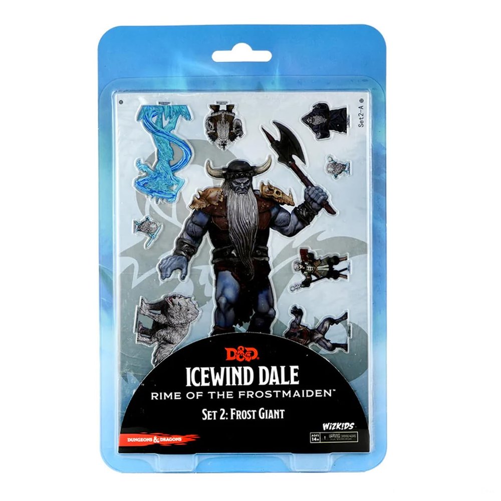 WizKids D&D Idols of The Realms: Icewind Dale Rime of The Frostmaiden - Frost Giant - 2D Set