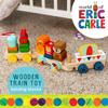 Kids Preferred World of Eric Carle The Very Hungry Caterpillar Wooden Train Set, 12 Pieces view 2