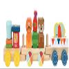 Kids Preferred World of Eric Carle The Very Hungry Caterpillar Wooden Train Set, 12 Pieces view 4