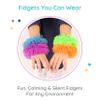 Fun and Function - Sensory Fringe-y Bracelet - 4 Pack - Fidget Bracelets for Kids - Wearable Fidget for Children with Special Needs - Tactile Toys to Encourage Focus & Attention - for Ages 4+ view 2
