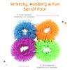 Fun and Function - Sensory Fringe-y Bracelet - 4 Pack - Fidget Bracelets for Kids - Wearable Fidget for Children with Special Needs - Tactile Toys to Encourage Focus & Attention - for Ages 4+ view 3