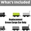 Fisher-Price Replacement Parts for Thomas and Friends Train Set - GRF01 ~ All Around Sodor Deluxe ~ Replacement Green Cargo Car view 2