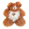 AlpacaNext Soft and Cuddly Baby Alpaca Teddy Bear - 12 inch. Premium Alpaca Stuffed Animal Handmade on Genuine Alpaka Fur. Cute Bear (12 inches, Brown & White) view 1