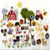 Story Time Felts 65 Piece Farm Animals Felt Flannel Board Set view 2