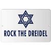 Makoroni - Rock The Dreidel Jewish - 12"x18" Aluminum Novelty Fun Street Sign, DesX86 view 1