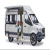 Bruder 02672 MB Sprinter Camper with Driver Figure, 1:16 Scale view 3