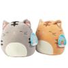 Squishmallows Mystery 8-Inch Cat Receive 1 Plush - Orange or Grey Cat - Official Jazwares - Collectible Soft & Squishy Kitty Stuffed Animal Toy - Gift for Kids, Girls & Boys view 1