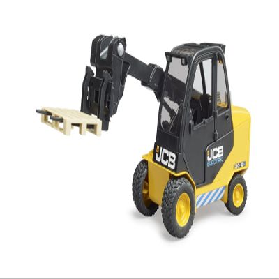 Bruder - JCB Teletruk with Pallet (02512) - for Ages and Up - Compatible with bworld Figures