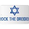 Makoroni - Rock The Dreidel Jewish - 8"x12" Aluminum Novelty Fun Street Sign, DesB39 view 1