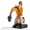 Falk Case CE Excavator with Opening seat, Push Ride-on for Kids +3 Years FA127 view 3