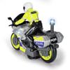 Dickie Toys 203712018 Yamaha Motorbike Toy with Police Figure for Children from 3 Years with Blue Light and Siren, Freewheel, 17 cm Long, Multicoloured, One Size view 2