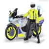 Dickie Toys 203712018 Yamaha Motorbike Toy with Police Figure for Children from 3 Years with Blue Light and Siren, Freewheel, 17 cm Long, Multicoloured, One Size view 4