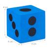 Relaxdays Foam Dice Set of 36 HxWxD: 4 x 4 x 4 cm Nursery Coloured Dice Set Soft view 4