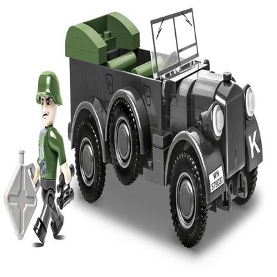 COBI Historical Collection 1937 Horch 901 (Kfz.15) German Off-Road Car, Black