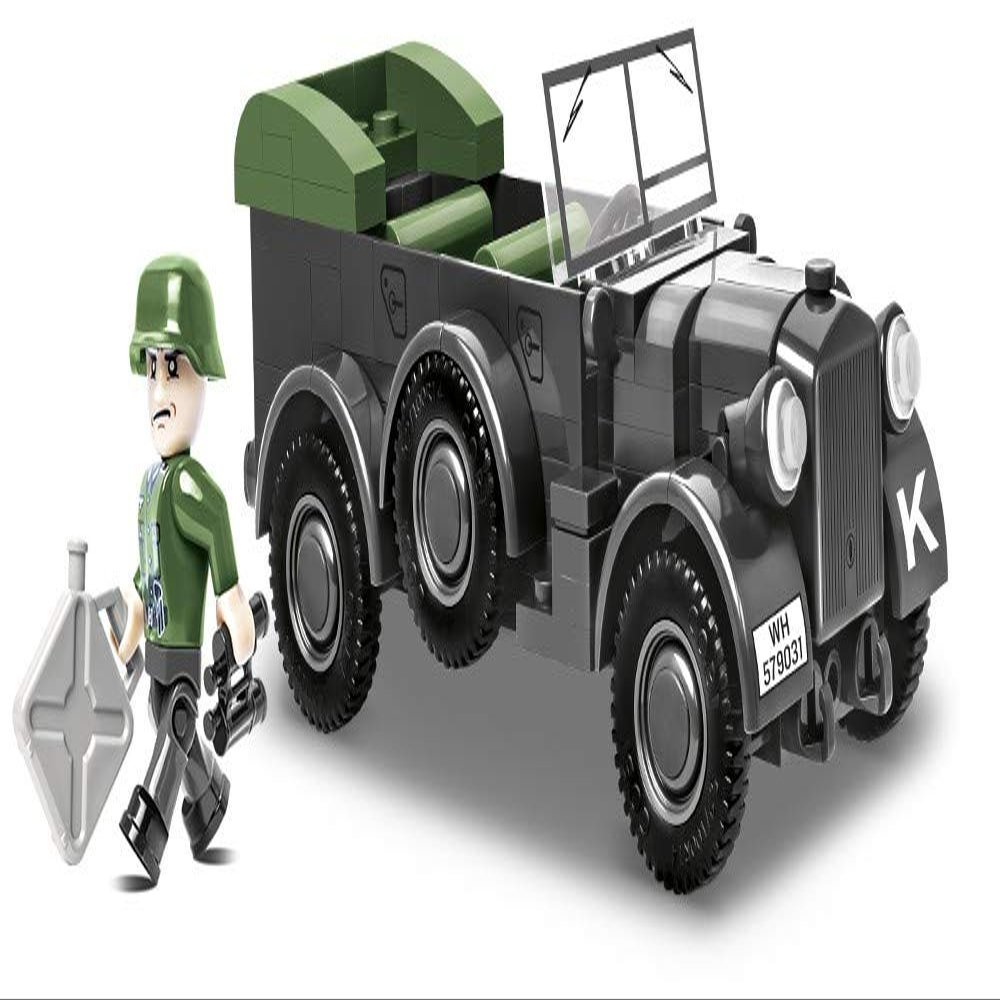 COBI Historical Collection 1937 Horch 901 (Kfz.15) German Off-Road Car, Black