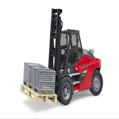Linde HTI60 Fork Lift w Pallet and 3 Cargo Cages
